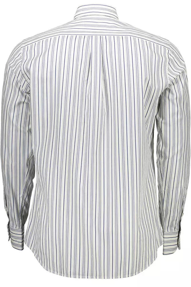 White Cotton Men Shirt - SEHABRANDS