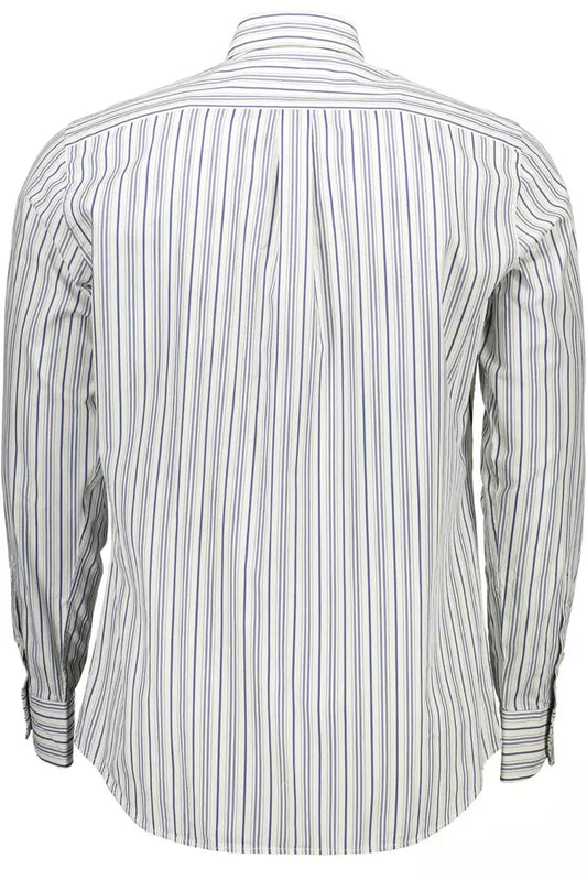 White Cotton Men Shirt - SEHABRANDS