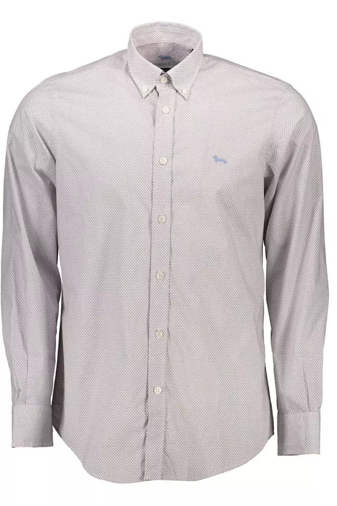 White Cotton Men Shirt - SEHABRANDS