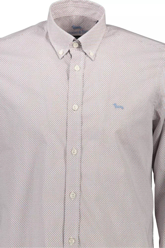 White Cotton Men Shirt - SEHABRANDS