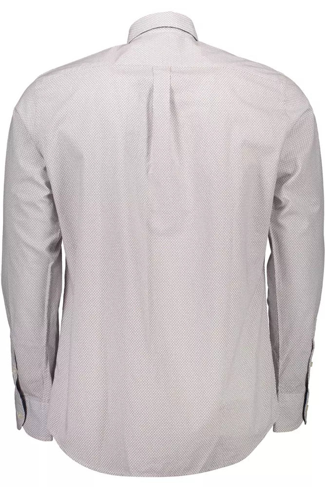 White Cotton Men Shirt - SEHABRANDS