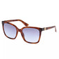 Guess Jeans Brown Injected Women Sunglass