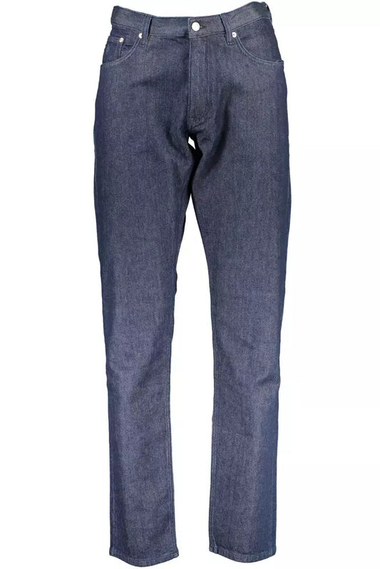 Blue Cotton Men Jeans - SEHABRANDS