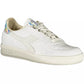 White Leather Women Sneaker - SEHABRANDS