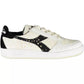 White Leather Women Sneaker - SEHABRANDS