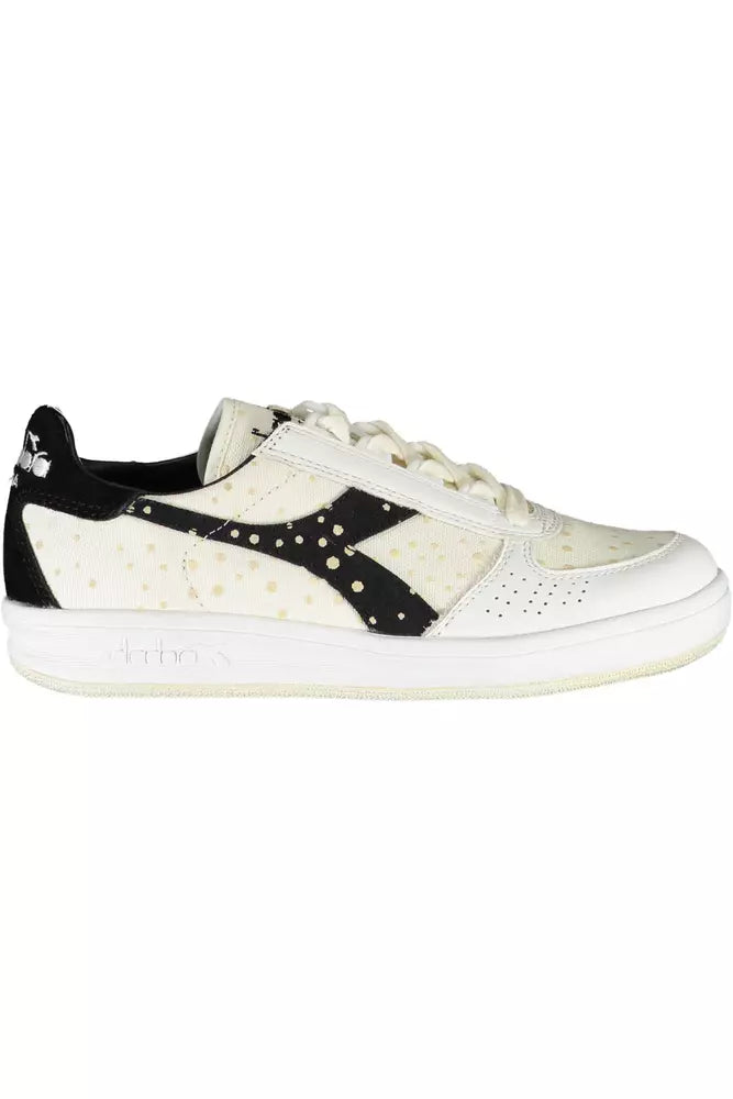 White Leather Women Sneaker - SEHABRANDS