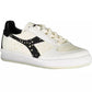 White Leather Women Sneaker - SEHABRANDS