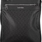 Calvin Klein Black Polyester Men Shoulder Bag