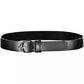 Black Leather Women Belt - SEHABRANDS