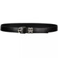 Tommy Hilfiger Black Leather Women Belt