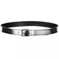 Black Leather Women Belt - SEHABRANDS