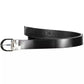 Black Polyester Women Belt - SEHABRANDS