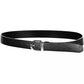 Black Polyester Women Belt - SEHABRANDS