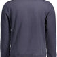 Blue Cotton Men Sweater - SEHABRANDS