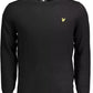 Black Cotton Men Sweater - SEHABRANDS