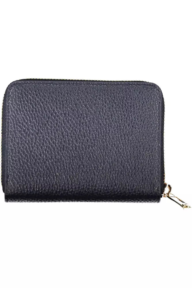 Blue Polyethylene Women Wallet - SEHABRANDS