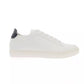 Elegant Monocolor Leather Sneakers - SEHABRANDS