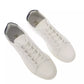 Elegant Monocolor Leather Sneakers - SEHABRANDS