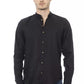 Black Lyocell Men Shirt - SEHABRANDS