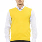 Yellow Viscose Men Vest - SEHABRANDS