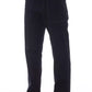 Blue Cotton Men Pants - SEHABRANDS