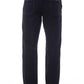 Blue Cotton Men Pants - SEHABRANDS