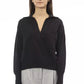 Black Wool Women Sweater - SEHABRANDS