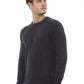 Black Wool Men Sweater - SEHABRANDS