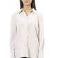 White Polyester Women Shirt - SEHABRANDS