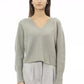 Green Wool Women Sweater - SEHABRANDS