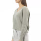 Green Wool Women Sweater - SEHABRANDS