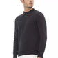 Black Wool Men Sweater - SEHABRANDS