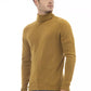 Brown Alpaca Men Sweater - SEHABRANDS