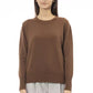 Brown Cashmere Women Sweater - SEHABRANDS