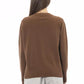 Brown Cashmere Women Sweater - SEHABRANDS