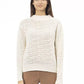 White Polyamide Women Sweater - SEHABRANDS