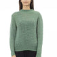 Green Polyamide Women Sweater - SEHABRANDS