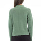 Green Wool Women Sweater - SEHABRANDS