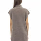 Brown Wool Women Sweater - SEHABRANDS