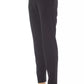 Black Polyester Women Pant - SEHABRANDS