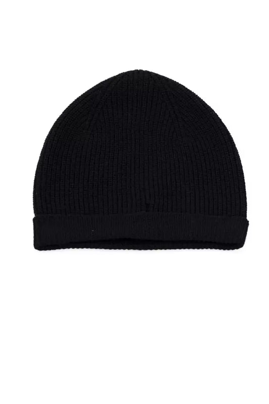 Blue Merino Wool Men Hat - SEHABRANDS