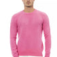 Pink Wool Men Sweater - SEHABRANDS