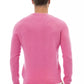 Pink Wool Men Sweater - SEHABRANDS