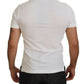 Dolce & Gabbana Elegant White Cotton Blend Polo