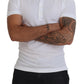 Dolce & Gabbana Elegant White Cotton Blend Polo