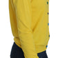 Radiant Yellow Cotton Sweater - SEHABRANDS