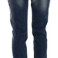 Svelte Mid Waist Slim Jeans in Vintage Blue - SEHABRANDS