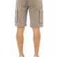 Brown Cotton Men Cargo Short - SEHABRANDS