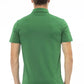 Green Cotton Men Polo - SEHABRANDS