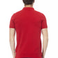 Red Cotton Men Polo - SEHABRANDS